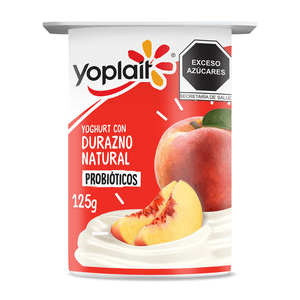 Yoplait Yogurt Sólido con Fruta Durazno 125 g Yoplait Yogurt Bebible Kids Óreo 220 g