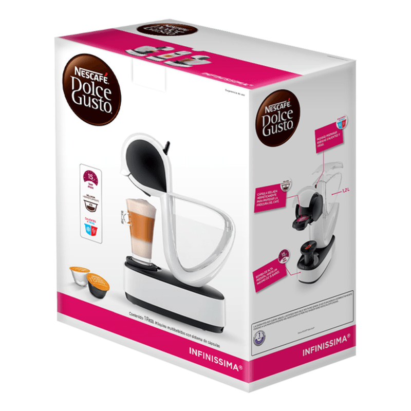 Cafetera Nescafe Dolce Gusto Oblo KP1108 Rojo 800 ml 1 Pz - H-E-B