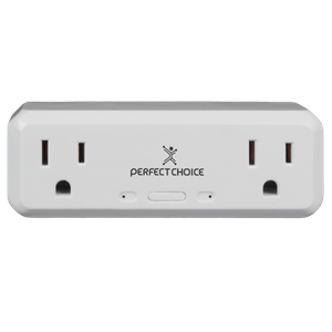 Perfect Choice Conector Inteligente Doble IOT PC-108177 1 pz