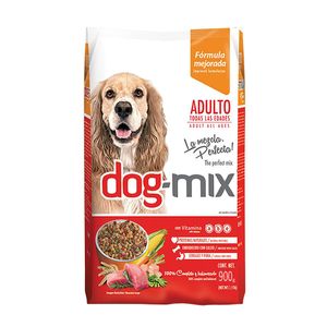 Dog Mix Alimento Seco para Perros 100% Completo y Balanceado Adulto Todas las Edades 900 g Cepillo Dual Cool Bambu Mascotas Chico