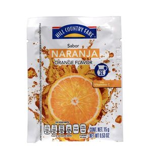 HCF Bebida en Polvo Sabor Naranja 15 g