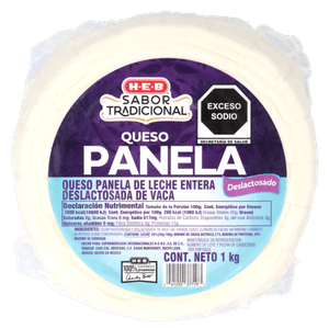 Queso Panela Deslactosado 1 Pz