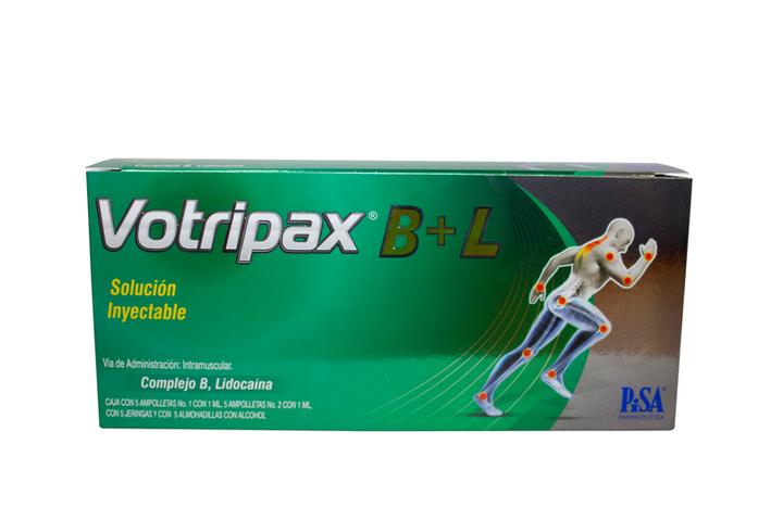 Pisa Votripax B+L 5 Ampolletas Complejo B / Lidoc - H-E-B México