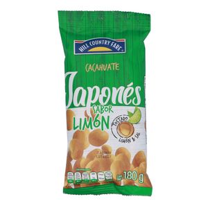 HCF Cacahuate Japonés Sabor Limón 180 g