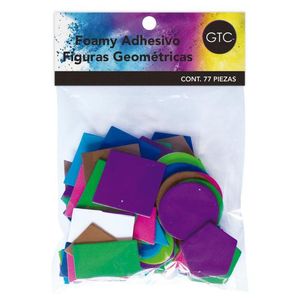 Foamy Figuras Geométricas Adhesivo Diamantado 1 Pz