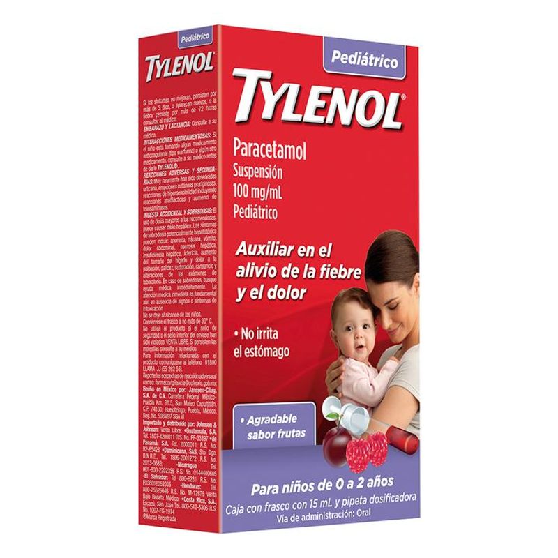 Tylenol Analgésico Tylenol Pediátrico 15 Ml HEB México