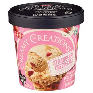 Helado Pay de Queso con Fresa 473 Ml