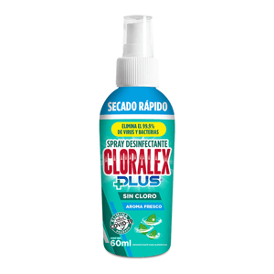 Desinfectante Spray Sin Cloro 60 Ml