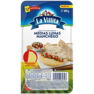 la Villita Queso Manchego Medias Lunas 150 G 150 Gr