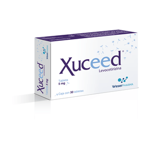 Xuceed 5mg 30 Tab Levocetirizina 30 Pz