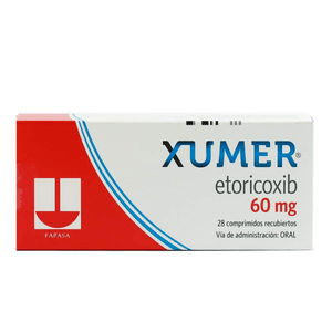 Asofarma Xumer Etoricoxib 60mg 28 Tab 28 Pz