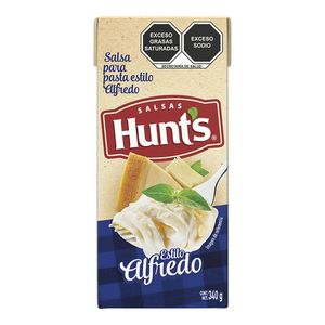 Hunts Salsa Para Pasta Estilo Alfredo 340 g