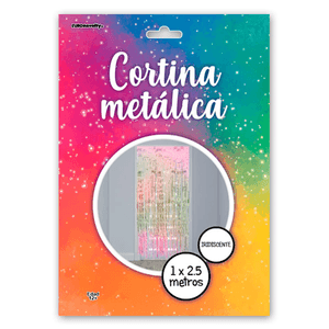 Cortina de Fiesta Metálica 1 Pz