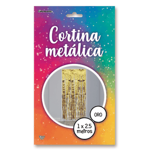 Cortina de Fiesta Metálica 1 Pz