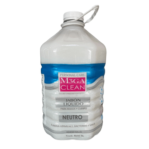 Mega Silk Jabón Líquido Para Manos con Alcohol 5 L