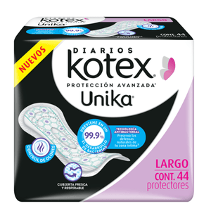 Pantiprotectores Diarios Unika Largos 44 Pz