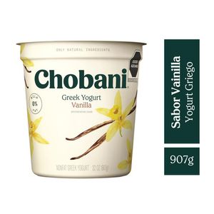 Chobani Yogurt Griego Vainilla 907 g Yogurt Griego con Mango y Tamarindo 150 g