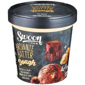 Helado By HEB Brownie Batter 473 ml