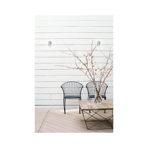 Arbotante Exterior Vaso Blanco 3796 1 Pz