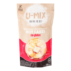 Premezcla Para Elaborar Hot Cakes Sin Gluten 500 Gr