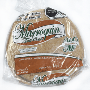 Tortillas de Harina de Trigo Cruda Integral 520 g