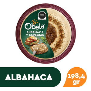 Hummus gabanzo Albahaca y Especias 198.4 g Hummus Grabanzo Albahaca Y Especias 198.4 Gr