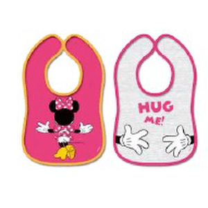 Two Pack Baberos Disney Minnie Hug Two Pack Bab 2 Pz