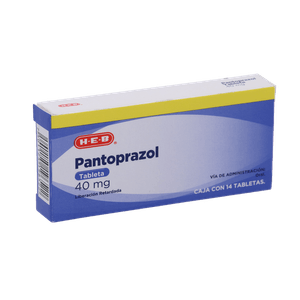 HEB Pantoprazol 40 mg 14 Tabletas