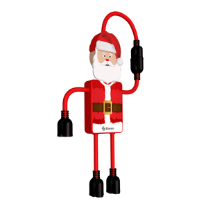 Multicontacto con Forma de Santa Claus 1 Pz