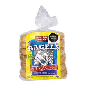 Canadian Bagels Mini Bagels Naturales 550 g