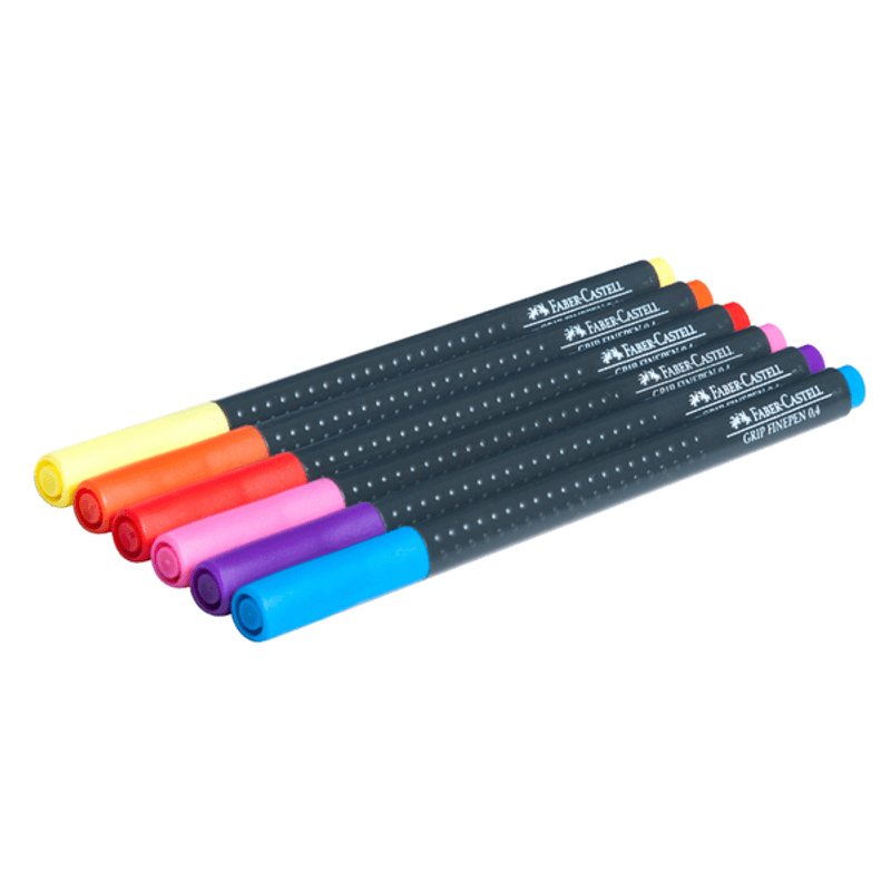 FABER-CASTELL Marcadores Rotuladores Fineliner 30 Colores Faber