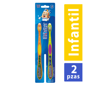 Cepillo Dental Cepillo Infantil Extra Suave 2pk 2 Pz