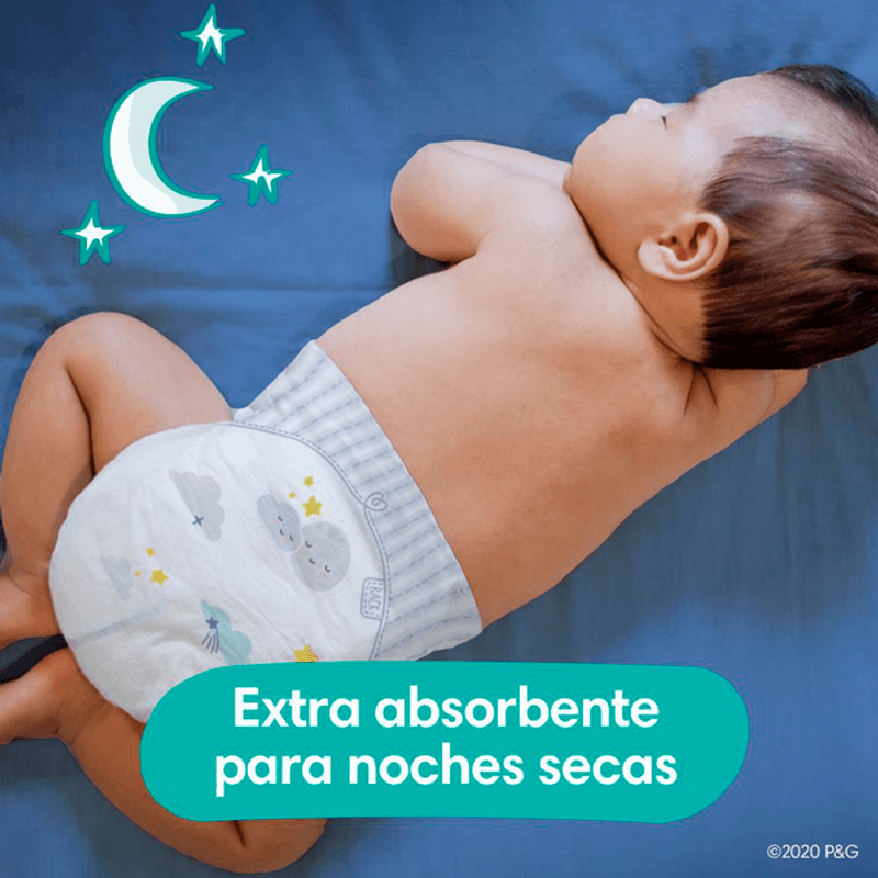 Pañales Pampers Swaddlers Overnights