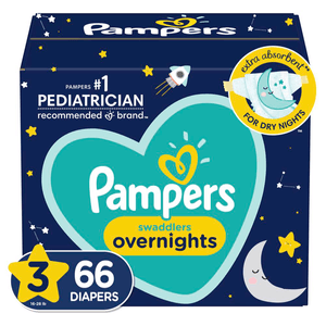 Pañales Swaddlers Overnights Etapa 3 66 pz Pañales Swaddlers Overnights Etapa 3  66 Pz