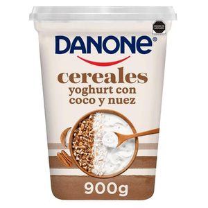 Danone Yogurt Cereales Coco con Nuez 900 g Yoplait Yogurt Bebible Kids Fresa 220 g