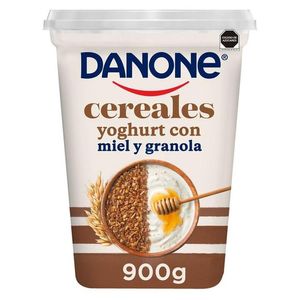 Danone Yogurt Cereales con Miel Y Granola 900 g Lala Yogurt Griego Zero Natural 120 g