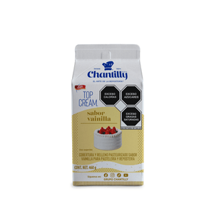 Chantilly Crema Para Batir Sabor Vainilla 460 g