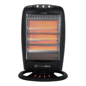 Calefactor Travel Aire Cuarzo TAE1200QX Red eléctrica Negro 1 Pz