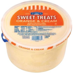 HCF Helado Sabor Sweet Treats Orange & Cream 3.7 L