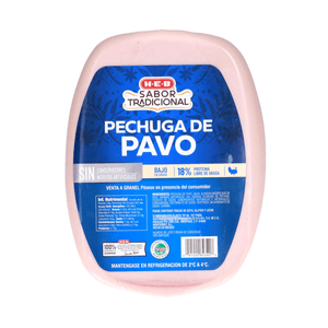 HEB Sabor Tradicional Pechuga de Pavo 1 kg Capistrano Pechuga de Pavo 200 g