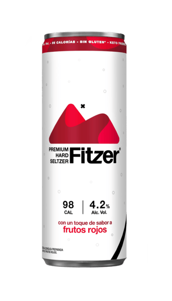 Fitzer Hard Seltzer Frutos Rojos 355 Ml - H-E-B México