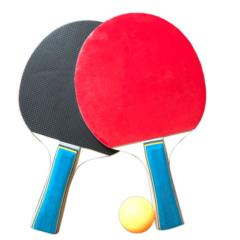 Pack Ping Pong, 2 raquetas tenis de mesa, Pelotas Ø40 mm, Red ajustable, Envío 48/72 horas