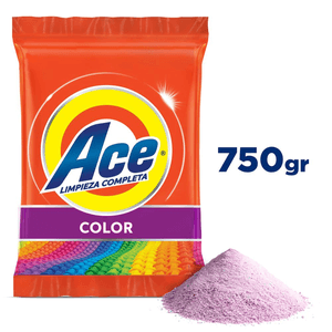 Ace Detergente en Polvo Color 750 g