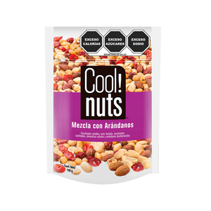 Cool Nuts Cacahuates Mezcla con Arándanos 150 g