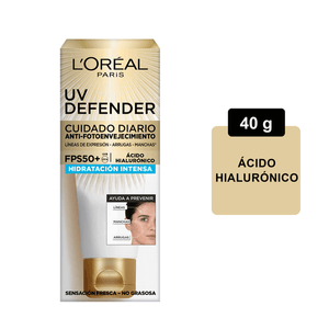 Crema Facial Uv Defender Anti Brillo Hitación I 40 Gr