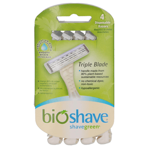 Rastrillos Desechables Bioshave 4 Pz