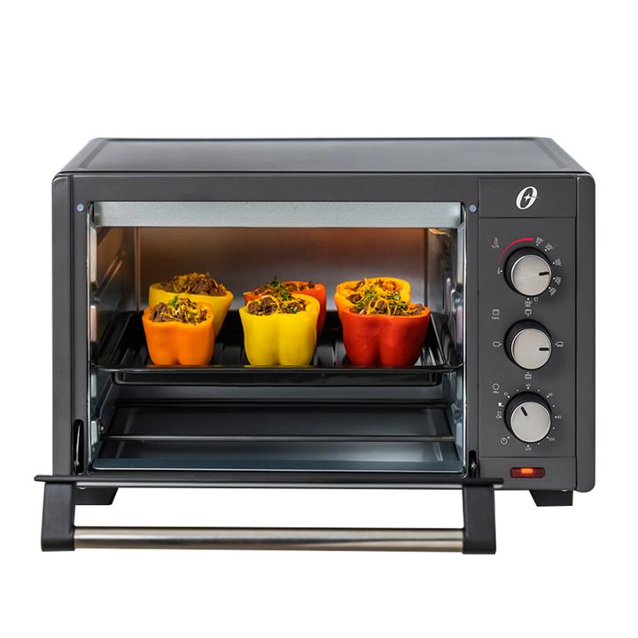 Horno eléctrico pastelería 3 niveles 60x40 RMG Tandem 3 Apertura