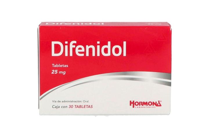 Fanasa Genericos Difenidol 25mg 30 Tab Gen 30 Pz - H-E-B México