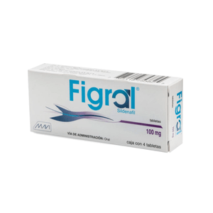 Figral  100mg 4 Tab Sildenafil Gen 4 Pz