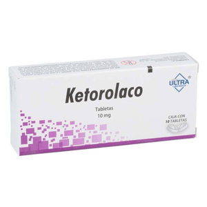 Ketorolaco  10mg 10 Tab Gen 10 Pz